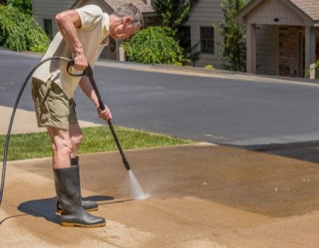 Driveway Cleaning 101: Remove Oil, Mildew, and Rust Without Damaging Concrete