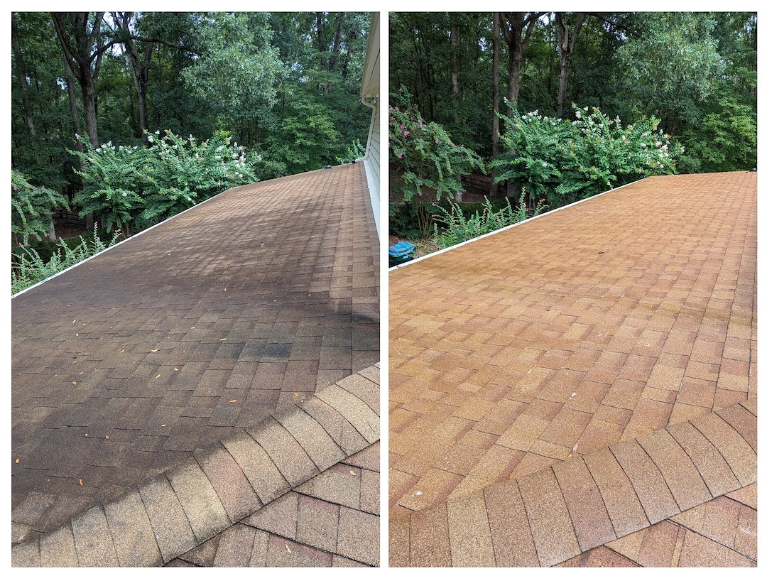 Stunning Roof Cleaning In Waxhaw, NC